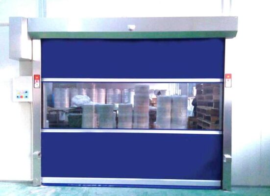 Cửa cuốn PVC, có thực sự đóng mở nhanh ?