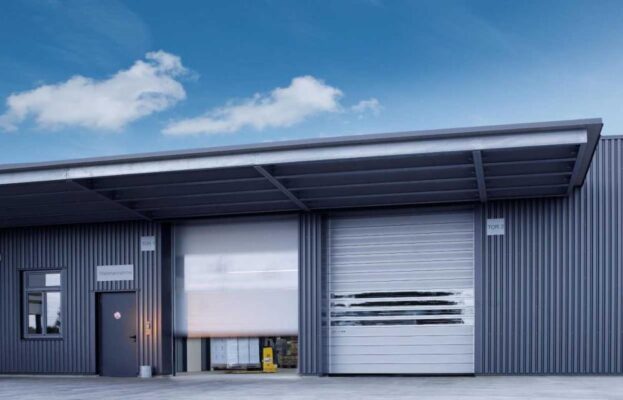 Thi công Cửa Cuốn Tốc Độ Cao cho nhà máy sản xuất